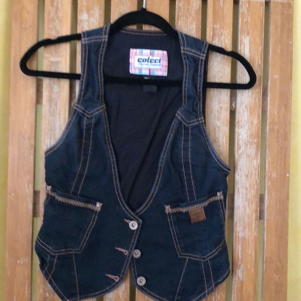 Colcci denim vest